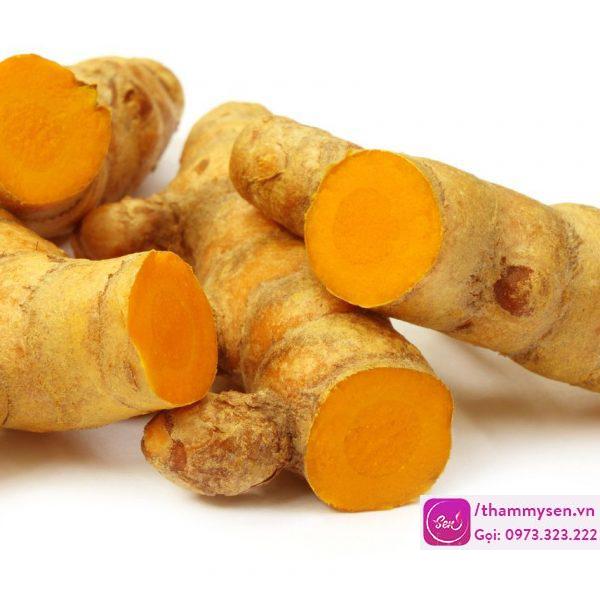Mặt nạ trắng da từ nghệ